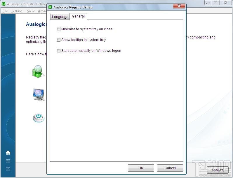 Auslogics Registry Defrag,Registry Defrag,注册表整理