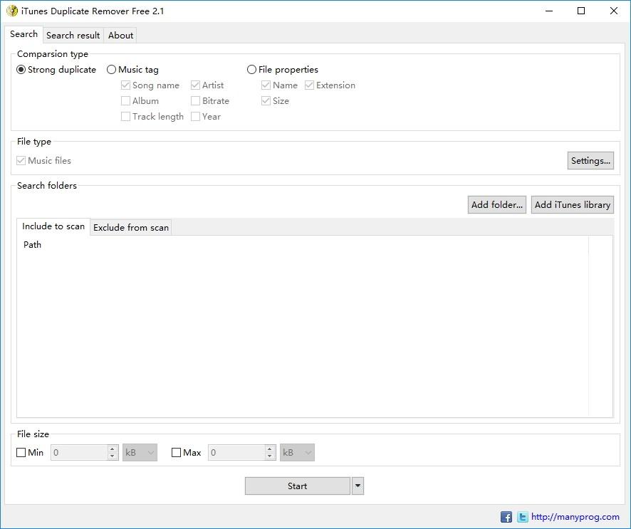 iTunes Duplicate Remover Free下载,重复文件清理,图像其它,文件清理,重复清理