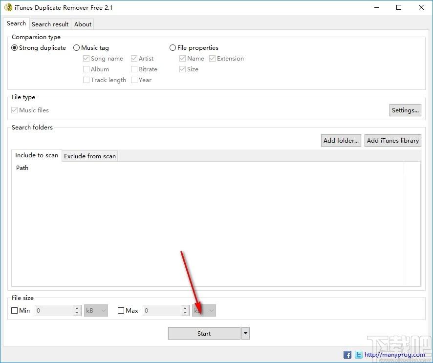 iTunes Duplicate Remover Free下载,重复文件清理,图像其它,文件清理,重复清理